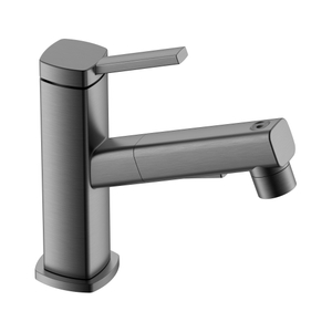Robinet de salle de bain avec fontaine à jet extractible pour brosse à dents Robinet de salle de bain à une poignée