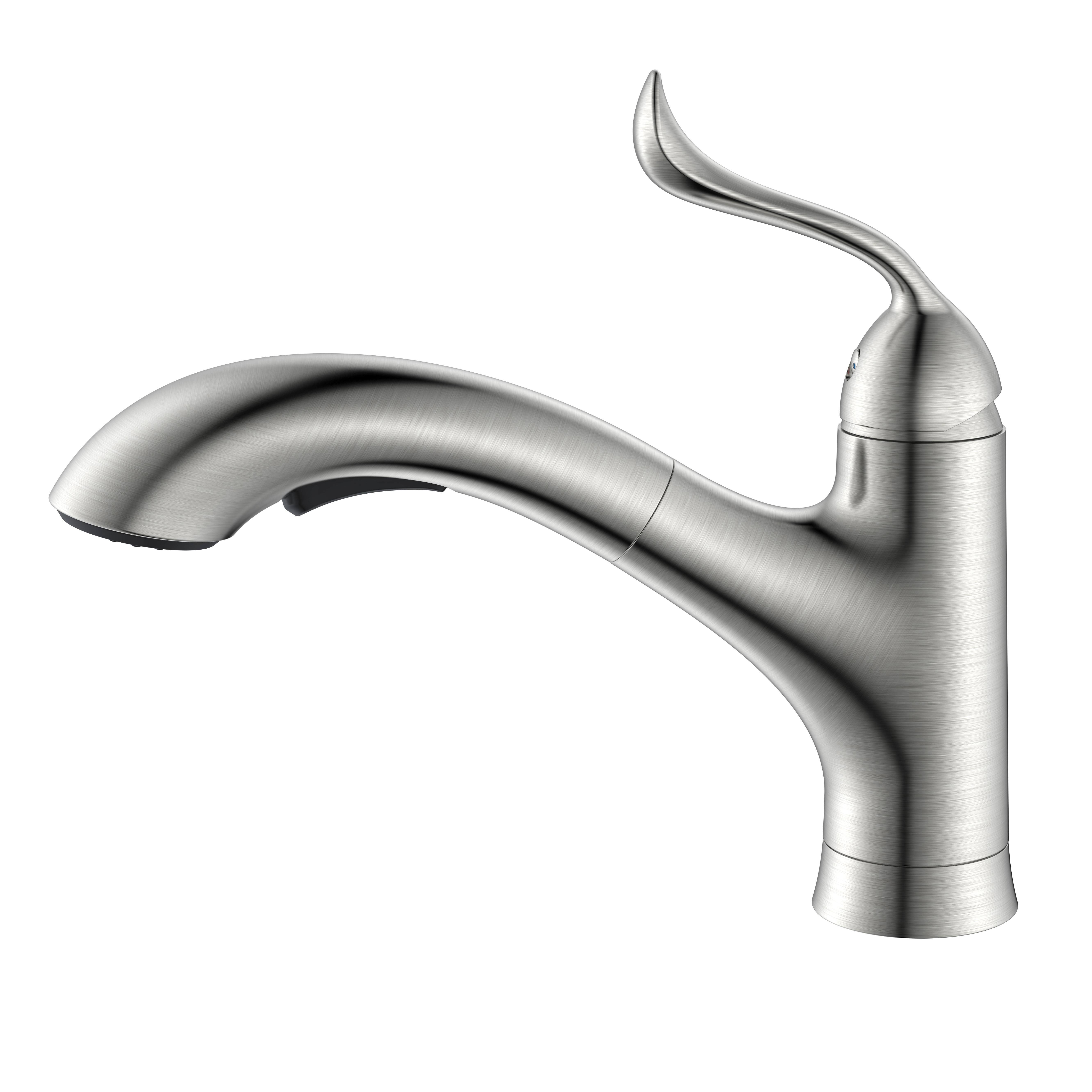 Robinet de cuisine en nickel brossé Robinet de cuisine Grohe à 2 fonctions